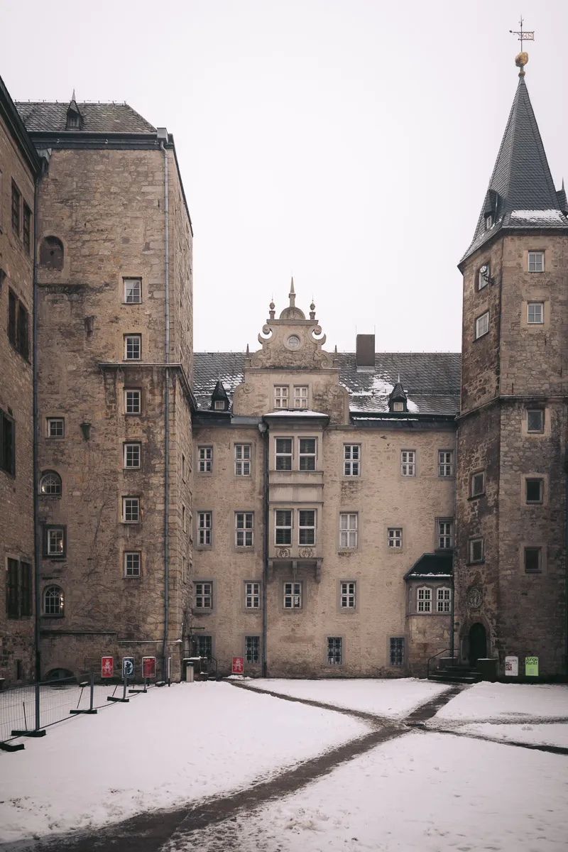 Innenhof von Schloss Wolfsburg